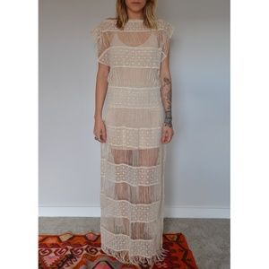 Callahan Crotchet Maxi Dress M